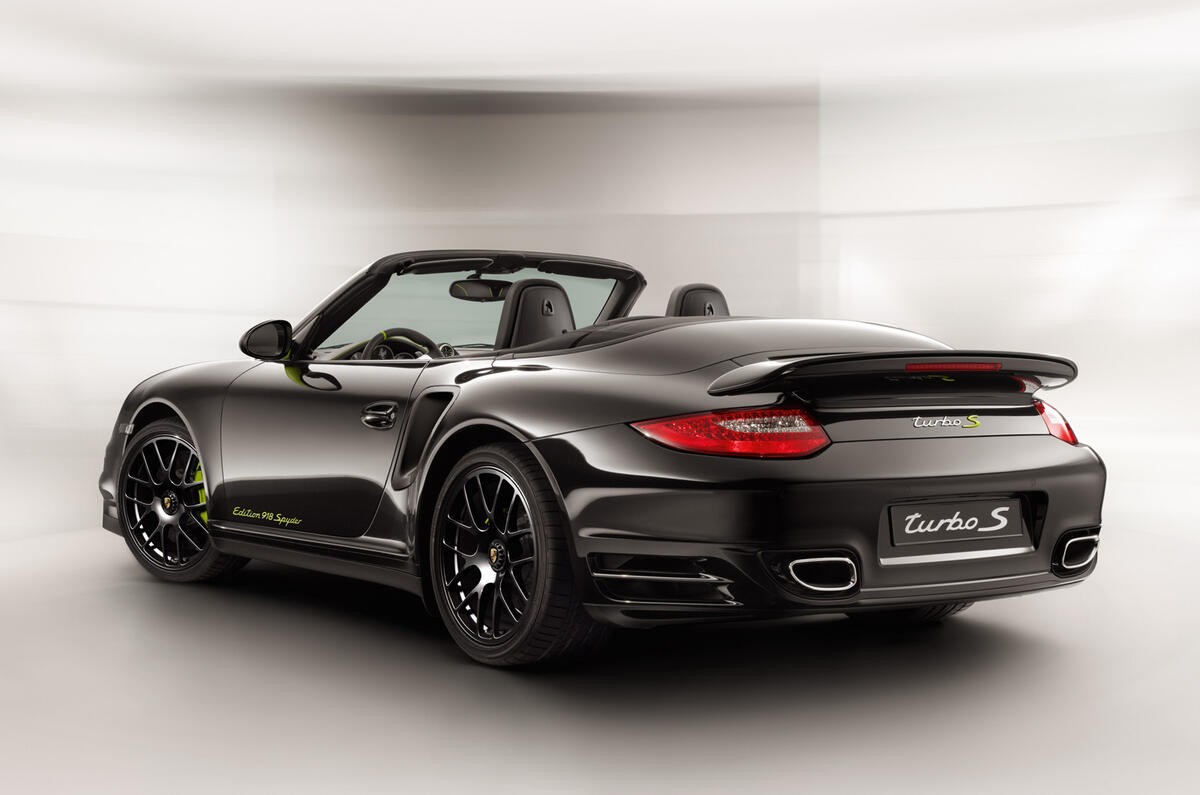 Porsche 918 to cost £672k